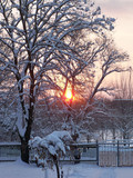 So schn sieht unser Garten im Winter aus!